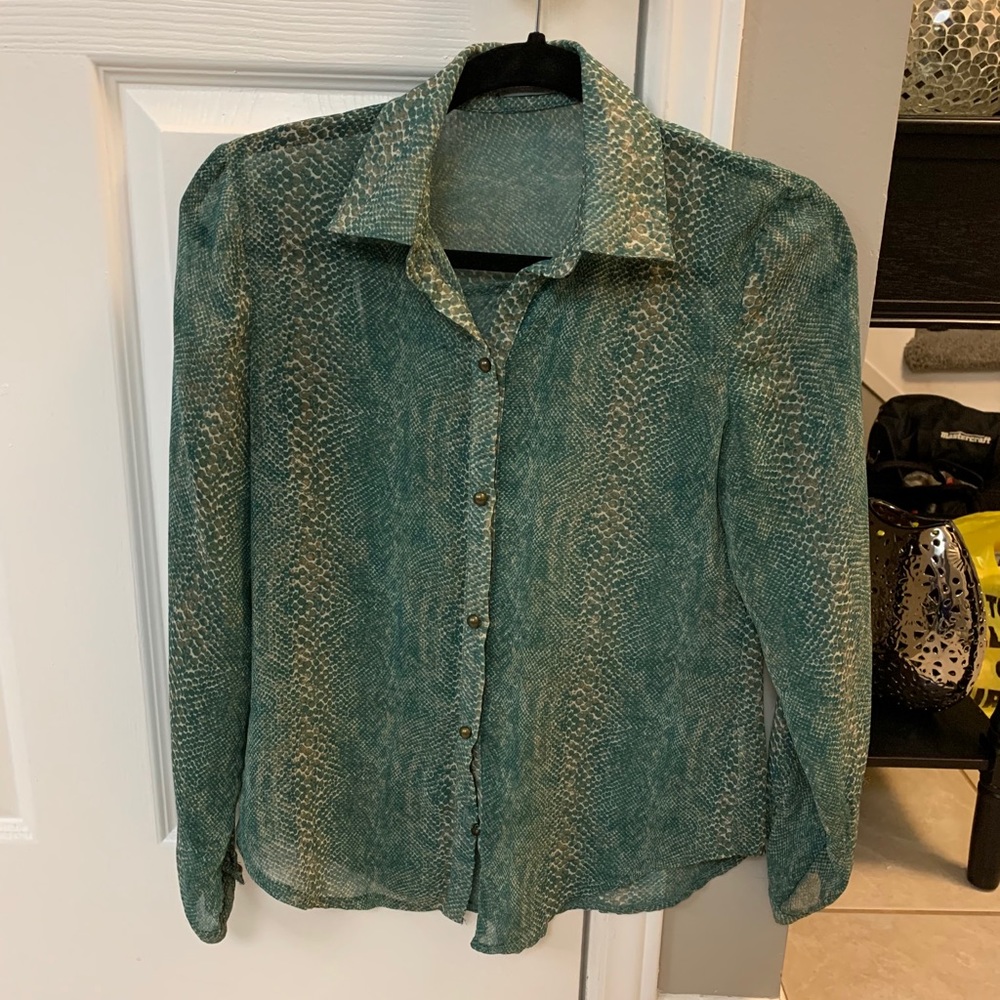 Snake print Blouse